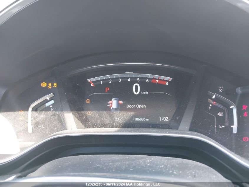 2019 Honda Cr-V Exl VIN: 2HKRW2H88KH129167 Lot: 12026235