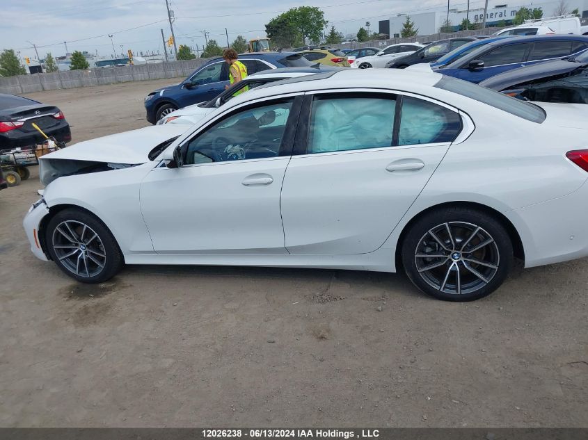 2020 BMW 3 Series VIN: 3MW5R7J05L8B34979 Lot: 12026238
