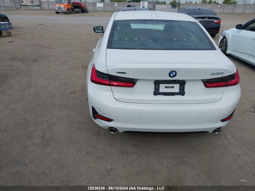 2020 BMW 3 Series VIN: 3MW5R7J05L8B34979 Lot: 12026238