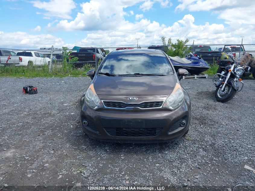 2015 Kia Rio Ex/Sx VIN: KNADN5A37F6975056 Lot: 12026239