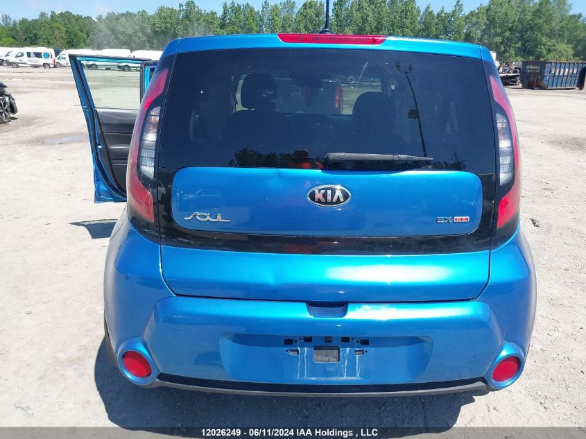 2016 Kia Soul VIN: KNDJP3A50G7348913 Lot: 12026249