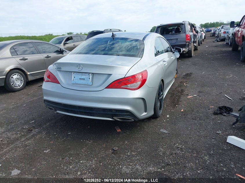 2017 Mercedes-Benz Cla 250 VIN: WDDSJ4EB7HN411763 Lot: 12026252