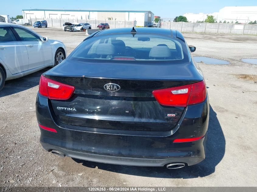 2015 Kia Optima VIN: KNAGM4A70F5638456 Lot: 12026253