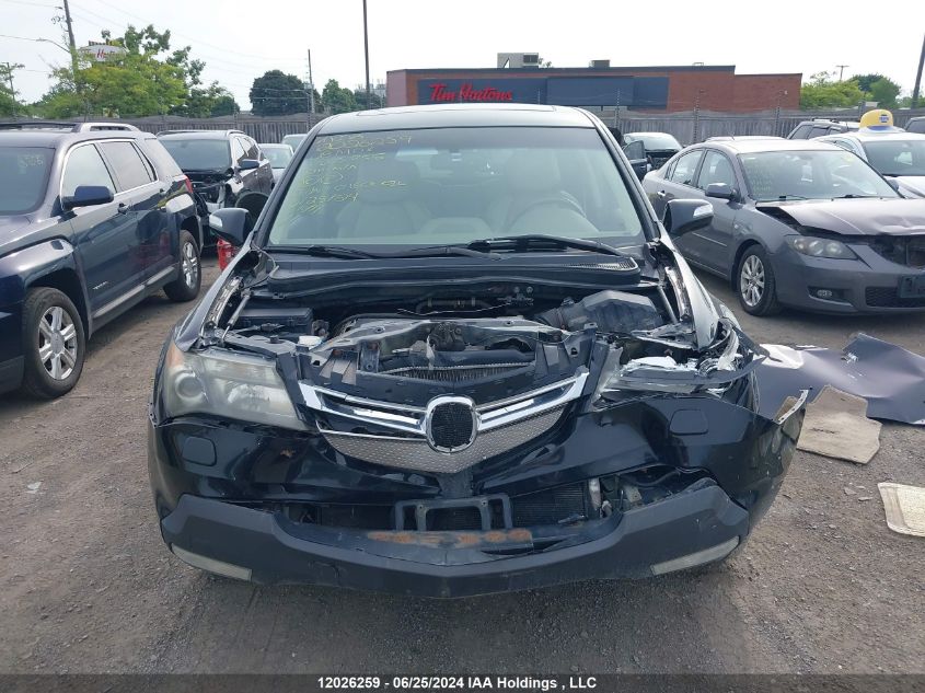 2008 Acura Mdx Technology Package VIN: 2HNYD28638H005755 Lot: 12026259