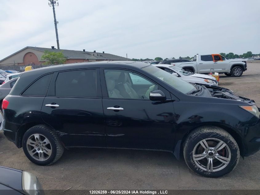 2008 Acura Mdx Technology Package VIN: 2HNYD28638H005755 Lot: 12026259