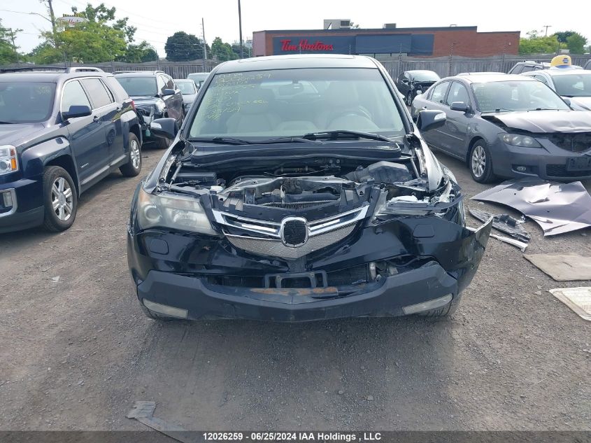 2008 Acura Mdx Technology Package VIN: 2HNYD28638H005755 Lot: 12026259