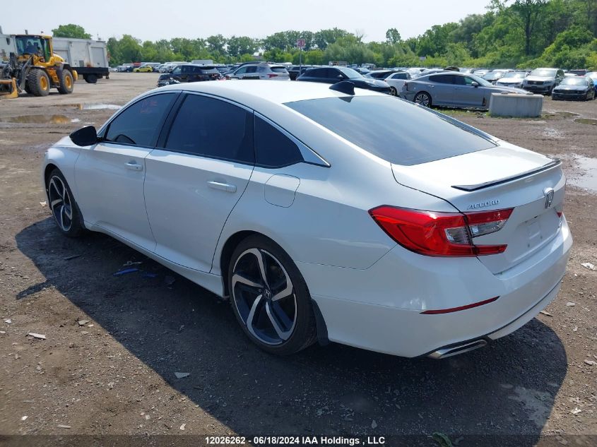 2021 Honda Accord Sedan VIN: 1HGCV1F32MA800953 Lot: 12026262