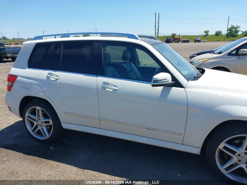 2012 Mercedes-Benz Glk-Class VIN: WDCGG8HB1CF761338 Lot: 12026268