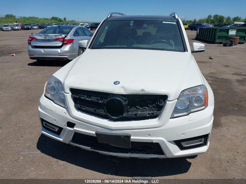 2012 Mercedes-Benz Glk-Class VIN: WDCGG8HB1CF761338 Lot: 12026268