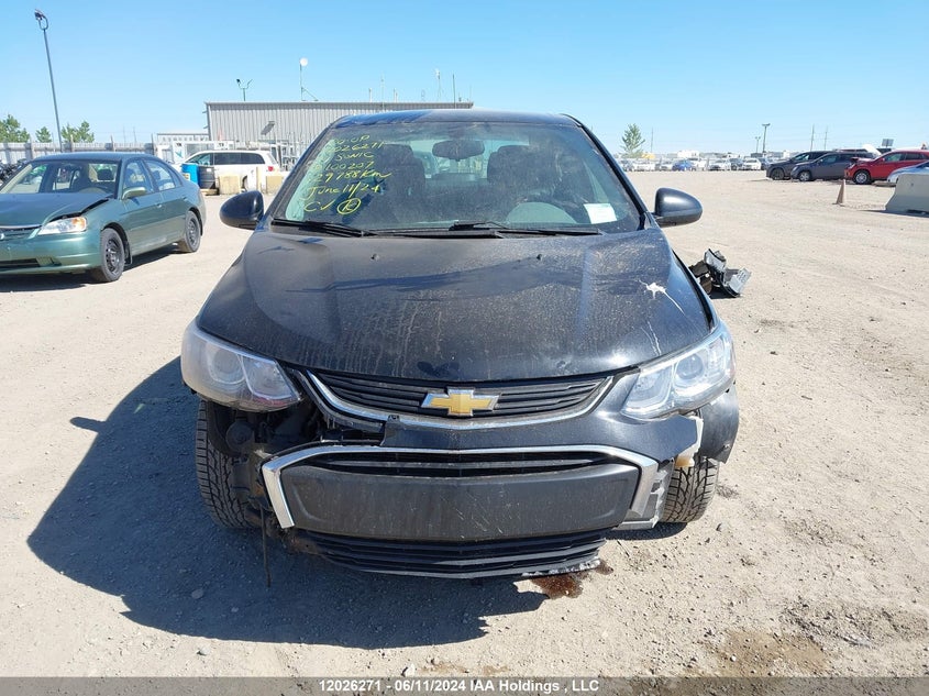 2017 Chevrolet Sonic VIN: 1G1JD5SH8H4100207 Lot: 12026271