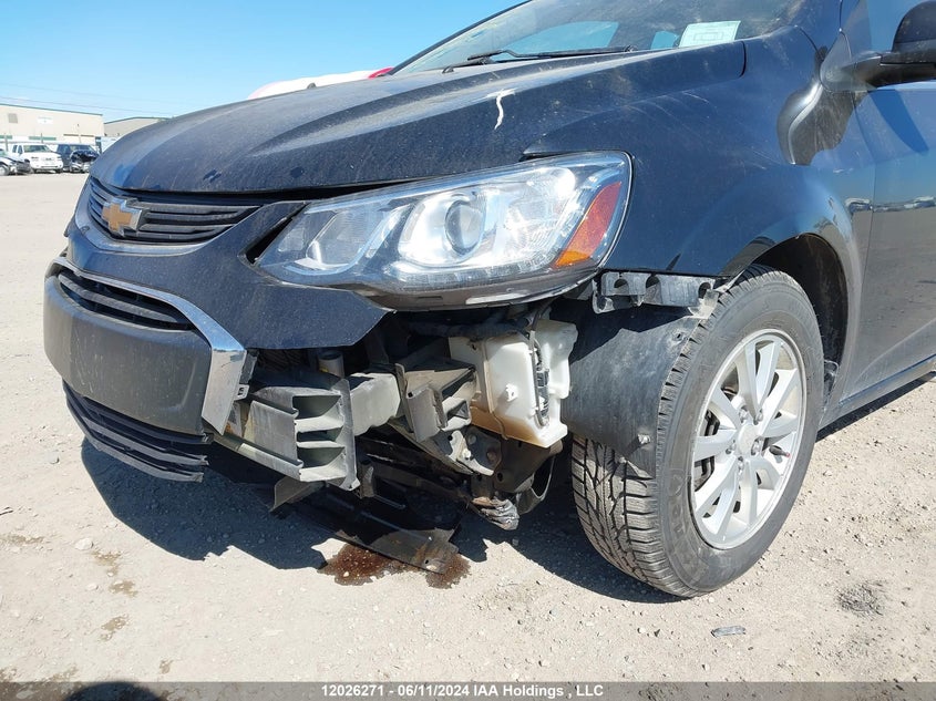 2017 Chevrolet Sonic VIN: 1G1JD5SH8H4100207 Lot: 12026271