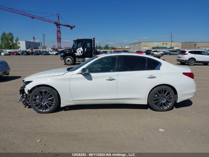 2014 Infiniti Q50 Premium/Sport VIN: JN1BV7AR6EM690162 Lot: 12026282