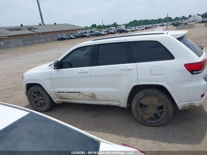 2021 Jeep Grand Cherokee 80Th Anniversary Edition VIN: 1C4RJFBG2MC613856 Lot: 12026292
