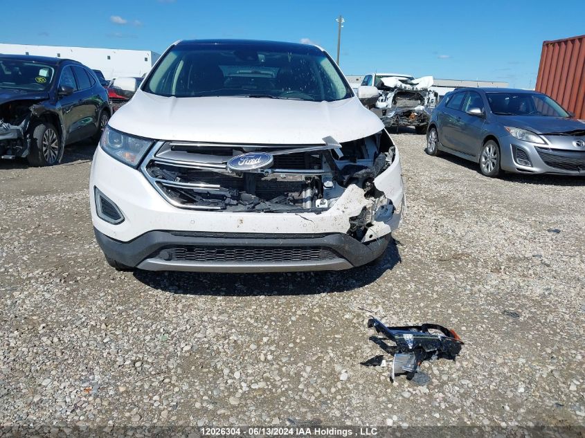 2017 Ford Edge Titanium VIN: 2FMPK4K81HBB64768 Lot: 12026304