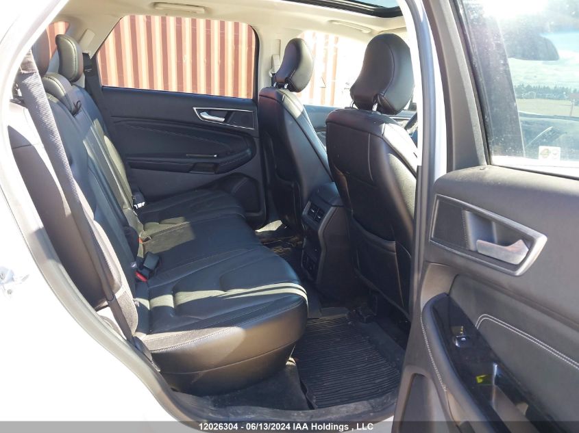 2017 Ford Edge Titanium VIN: 2FMPK4K81HBB64768 Lot: 12026304