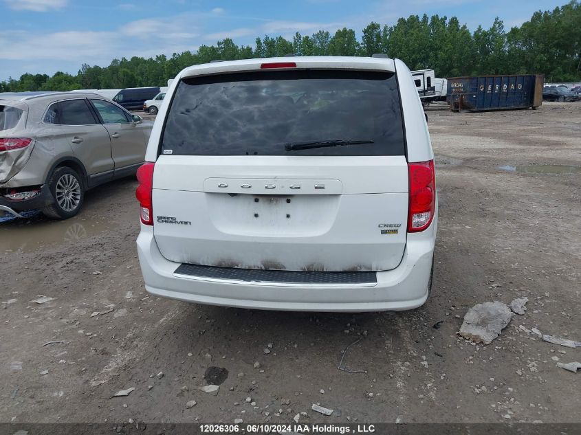 2018 Dodge Grand Caravan Crew VIN: 2C4RDGDG6JR288366 Lot: 12026306