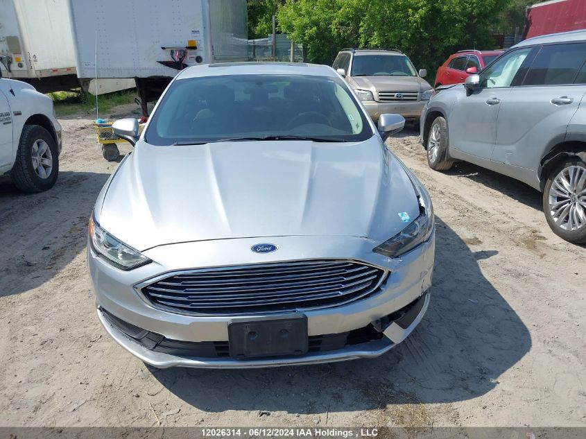 2017 Ford Fusion Se VIN: 3FA6P0H71HR210437 Lot: 12026314