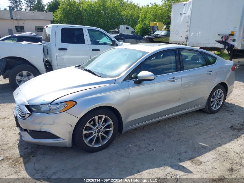 2017 Ford Fusion Se VIN: 3FA6P0H71HR210437 Lot: 12026314