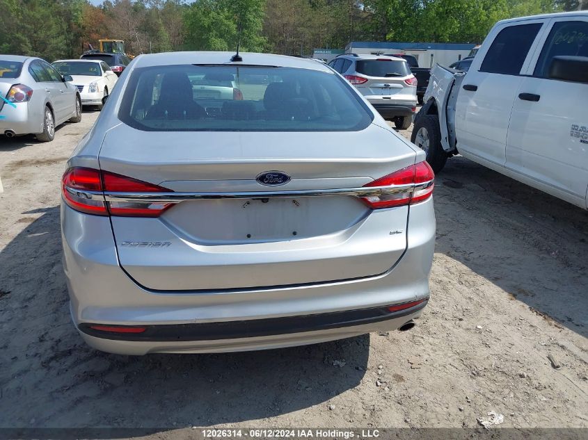 2017 Ford Fusion Se VIN: 3FA6P0H71HR210437 Lot: 12026314