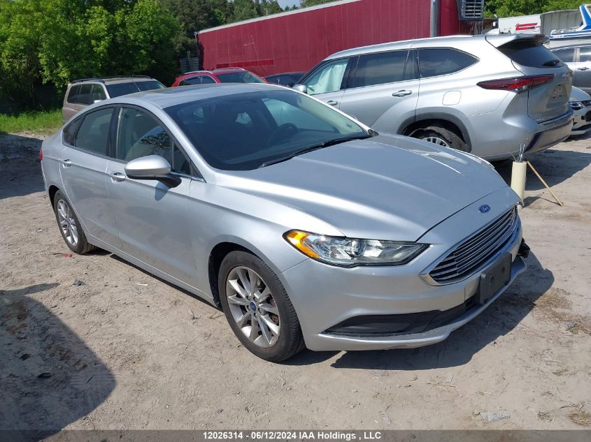 2017 Ford Fusion Se VIN: 3FA6P0H71HR210437 Lot: 12026314