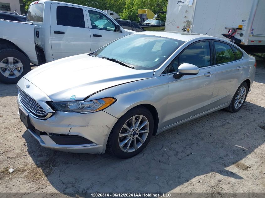 2017 Ford Fusion Se VIN: 3FA6P0H71HR210437 Lot: 12026314