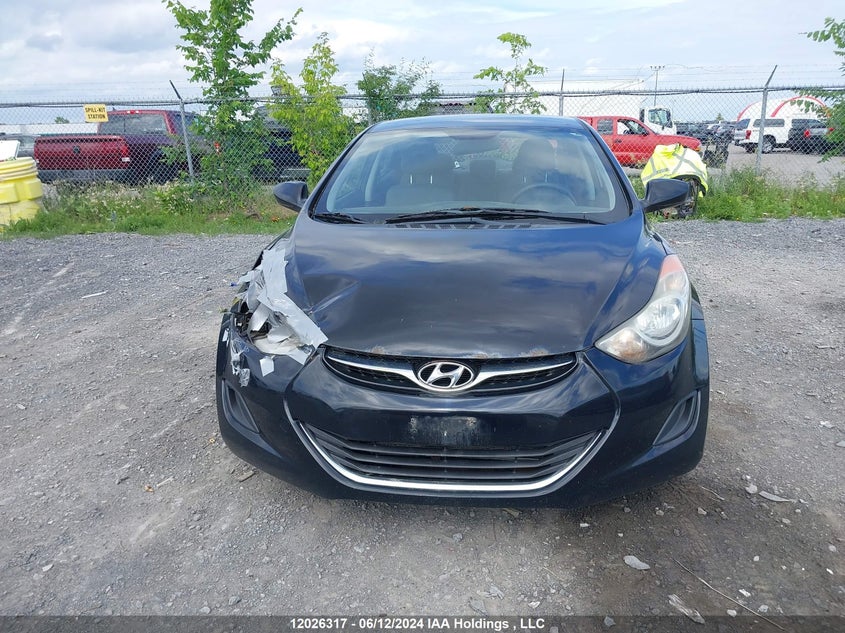 2012 Hyundai Elantra Gl VIN: 5NPDH4AE4CH092488 Lot: 12026317
