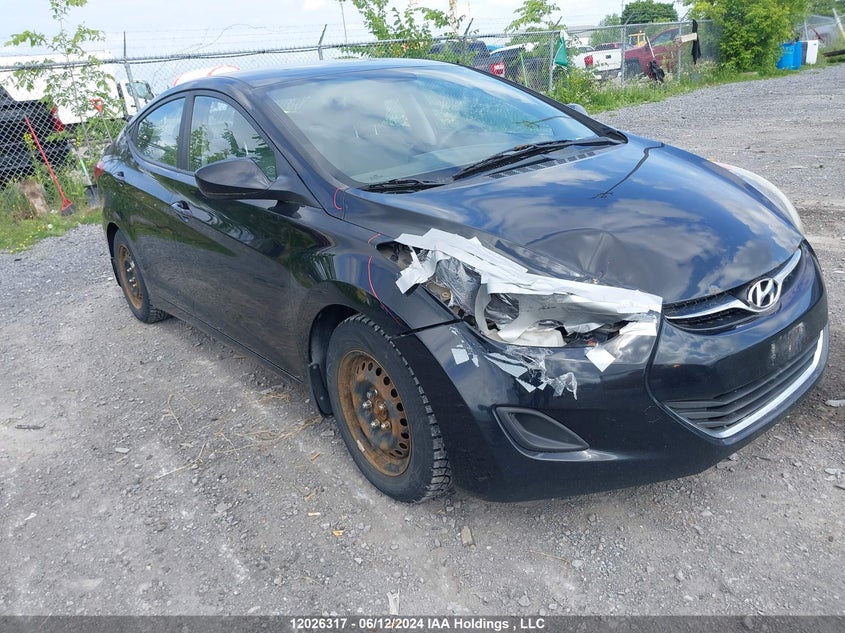 2012 Hyundai Elantra Gl VIN: 5NPDH4AE4CH092488 Lot: 12026317