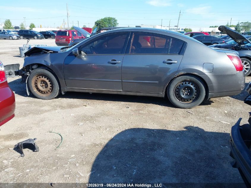 2005 Nissan Maxima Se/Sl VIN: 1N4BA41E15C813186 Lot: 12026319