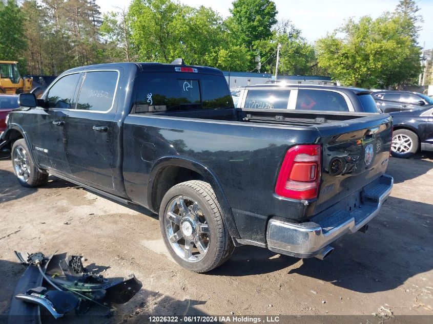 2019 Ram 1500 Laramie Longhorn VIN: 1C6SRFST4KN551733 Lot: 12026322