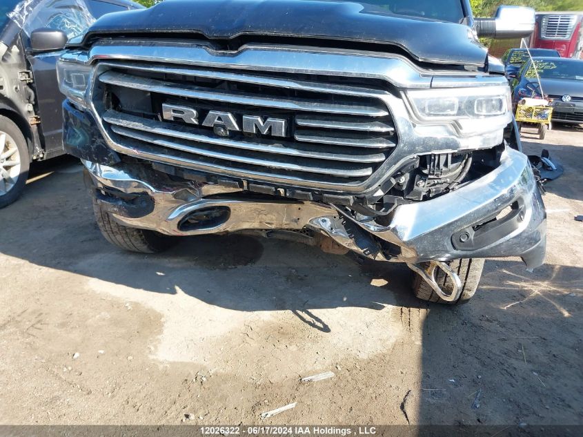 2019 Ram 1500 Laramie Longhorn VIN: 1C6SRFST4KN551733 Lot: 12026322