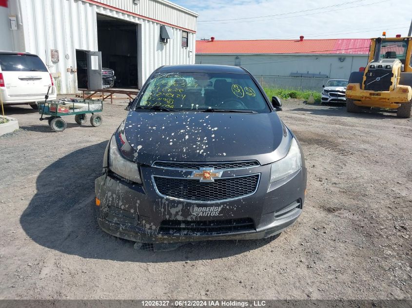 2014 Chevrolet Cruze Eco VIN: 1G1PJ5SB1E7240124 Lot: 12026327