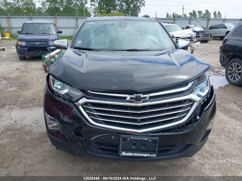 2021 Chevrolet Equinox Premier VIN: 2GNAXXEV1M6110055 Lot: 12026345