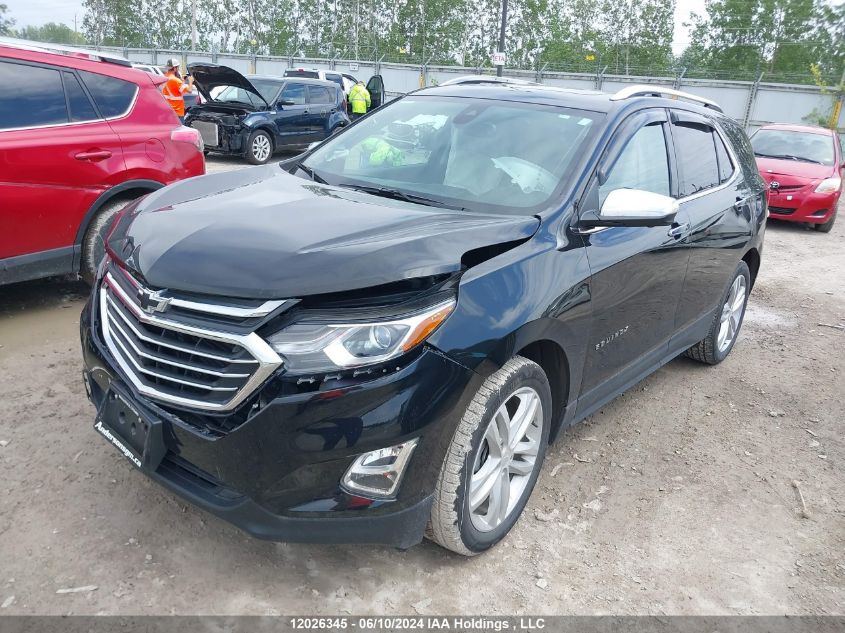 2021 Chevrolet Equinox Premier VIN: 2GNAXXEV1M6110055 Lot: 12026345