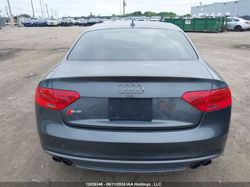 2016 Audi S5 VIN: WAUR4AFR6GA048658 Lot: 12026346