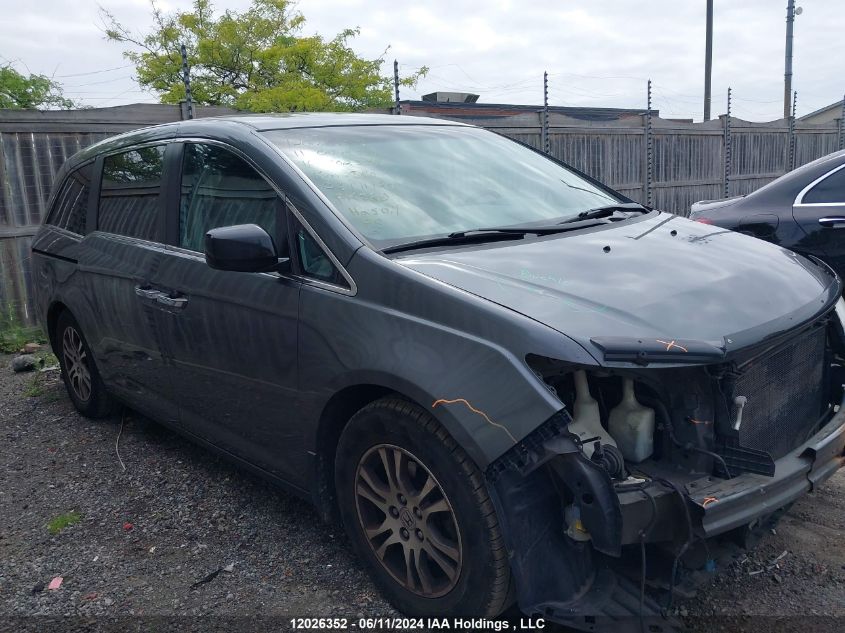 2011 Honda Odyssey VIN: 5FNRL5H68BB502358 Lot: 12026352