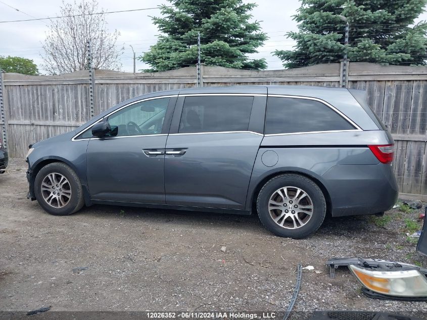 2011 Honda Odyssey VIN: 5FNRL5H68BB502358 Lot: 12026352