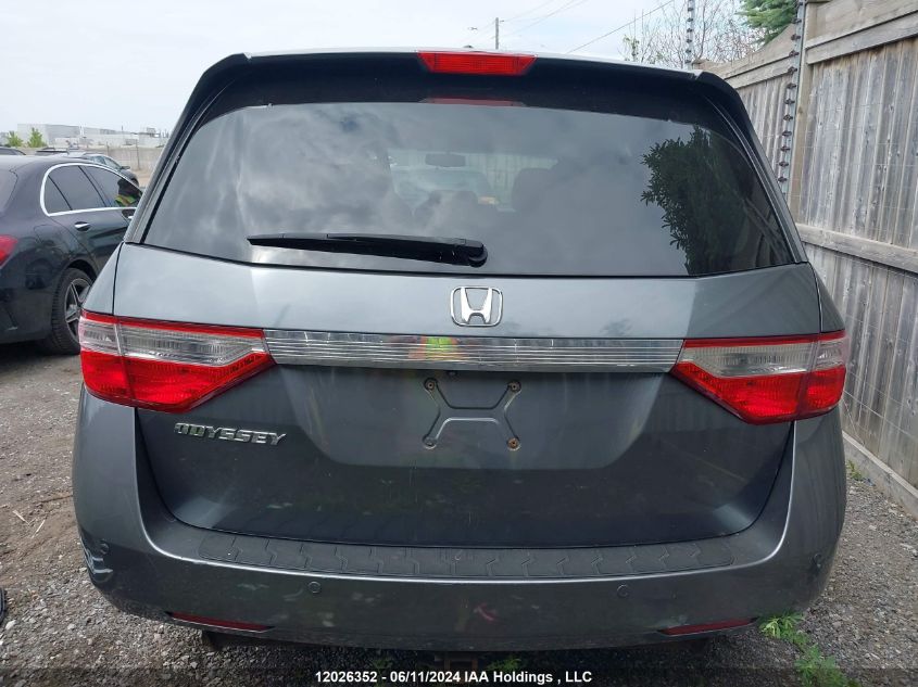 2011 Honda Odyssey VIN: 5FNRL5H68BB502358 Lot: 12026352