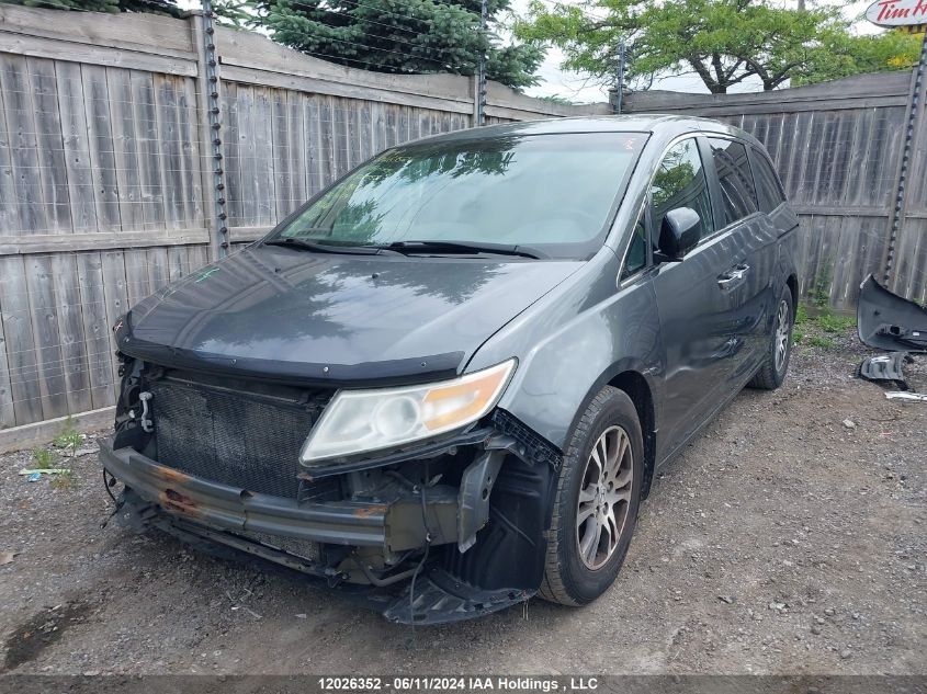2011 Honda Odyssey VIN: 5FNRL5H68BB502358 Lot: 12026352