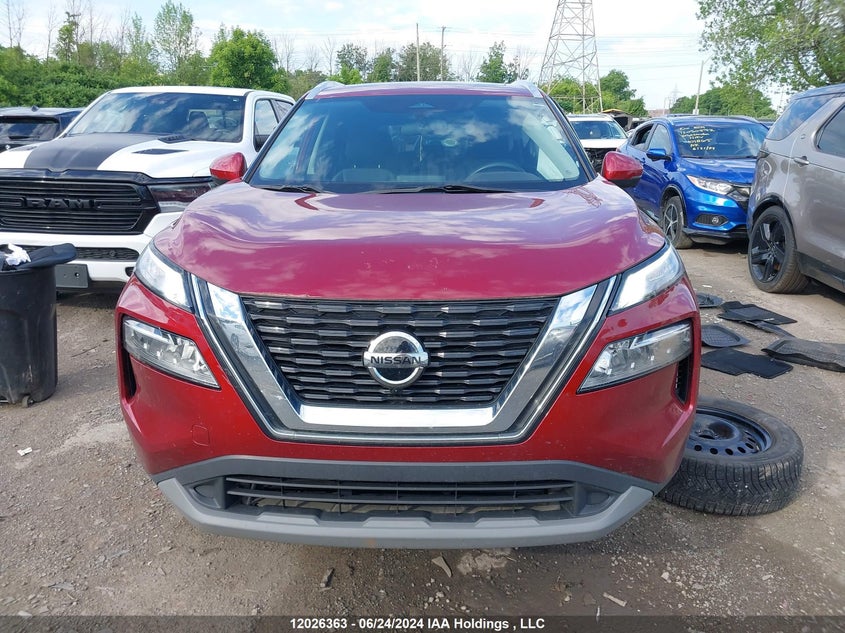 2021 Nissan Rogue VIN: 5N1AT3BA6MC704741 Lot: 12026363