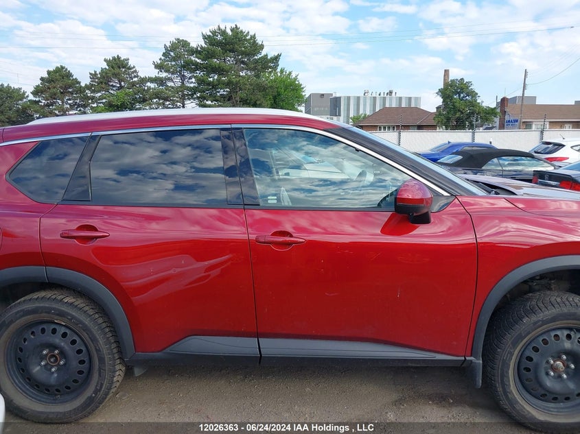 2021 Nissan Rogue VIN: 5N1AT3BA6MC704741 Lot: 12026363