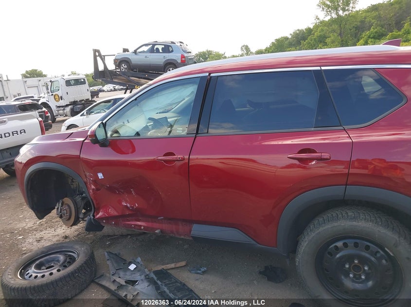 2021 Nissan Rogue VIN: 5N1AT3BA6MC704741 Lot: 12026363