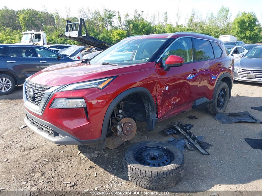 2021 Nissan Rogue VIN: 5N1AT3BA6MC704741 Lot: 12026363