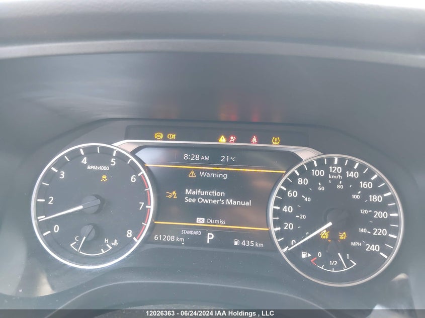 2021 Nissan Rogue VIN: 5N1AT3BA6MC704741 Lot: 12026363