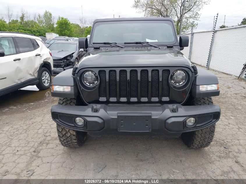 2023 Jeep Wrangler 4-Door Willys VIN: 1C4HJXDG4PW570378 Lot: 12026372