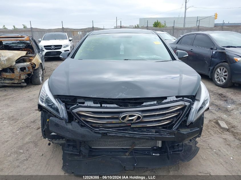 2017 Hyundai Sonata Sport/Limited VIN: 5NPE34AF9HH592004 Lot: 12026385