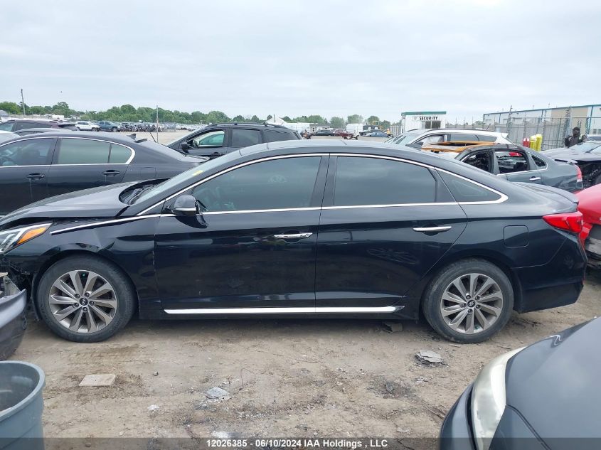 2017 Hyundai Sonata Sport/Limited VIN: 5NPE34AF9HH592004 Lot: 12026385