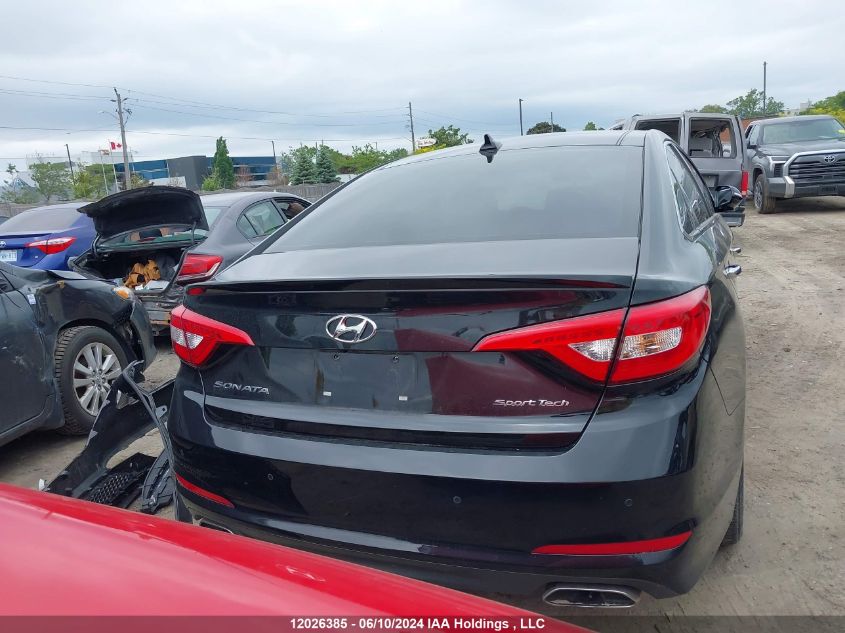 2017 Hyundai Sonata Sport/Limited VIN: 5NPE34AF9HH592004 Lot: 12026385