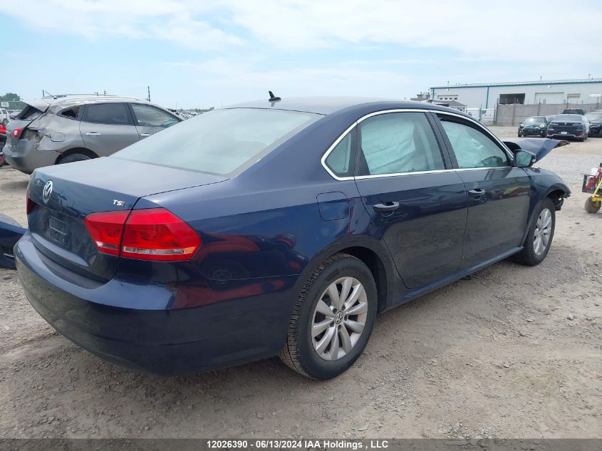 1VWAS7A35FC015291 2015 Volkswagen Passat S