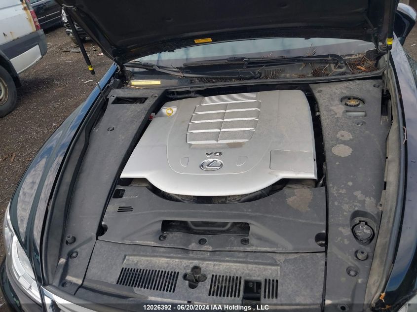 2015 Lexus Ls 460 VIN: JTHCL5EF9F5023348 Lot: 12026392