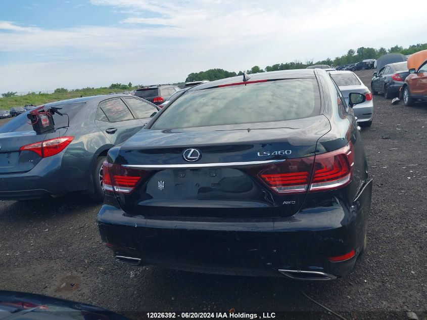 2015 Lexus Ls 460 VIN: JTHCL5EF9F5023348 Lot: 12026392